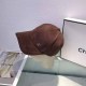 Coffee Casual Simplicity Letter Patchwork Hat