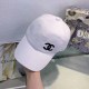 Black And White Casual Simplicity Letter Embroidered Hat