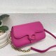 Rose Red Casual Simplicity Solid Patchwork Chains Bags