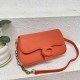 Orange Casual Simplicity Solid Patchwork Chains Bags