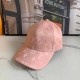 Pink Street Simplicity Letter Embroidered Hat
