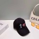 Black Casual Street Letter Patchwork Hat