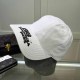 White Casual Street Letter Graffiti Hat