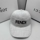 White Casual Street Letter Embroidered Hat