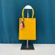 Yellow Casual Simplicity Letter Solid Patchwork Bags