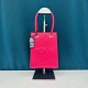 Rose Red Casual Simplicity Letter Solid Patchwork Bags
