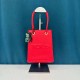 Red Casual Simplicity Letter Solid Patchwork Bags