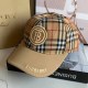Khaki Street Letter Embroidered Hat