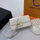 White Simplicity Letter Patchwork Bags