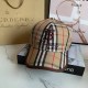 Coffee Street Letter Striped Embroidered Hat