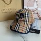 Blue Street Letter Striped Embroidered Hat
