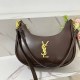 Coffee Casual Simplicity Letter Zipper Bags