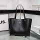 Black Casual Simplicity Letter Patchwork Bags