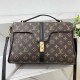 Black Daily Letter Patchwork Bags