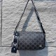 Coffee Casual Street Letter Patchwork Zipper Bags
