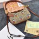 Khaki Casual Simplicity Letter Character Patchwork Zipper Bags