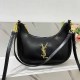 Black Casual Simplicity Letter Zipper Bags