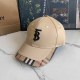 Khaki Street Simplicity Letter Embroidered Patchwork Hat