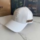 White Street Simplicity Letter Embroidered Hat