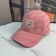 Pink Casual Street Letter Embroidered Hat