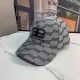Grey Casual Street Letter Embroidered Hat