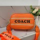 Orange Casual Simplicity Letter Zipper Bags