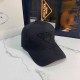 Black Street Simplicity Letter Embroidered Hat