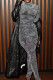 Silver Street Print Patchwork O Neck Long Sleeve Two Pieces