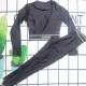 Black Sexy Print Letter Swimwears