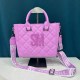 Purple Casual Simplicity Letter Patchwork Bags