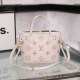 White Pink Casual Street Letter Patchwork Bags