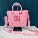 Pink Casual Simplicity Letter Patchwork Bags