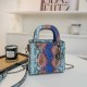 Blue Street Animal Print Zipper Bags