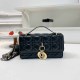 Black Casual Simplicity Letter Patchwork Bags