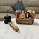 Khaki Casual Street Letter Patchwork Bags