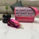 Rose Red Casual Street Letter Patchwork Bags