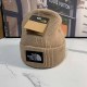 Khaki Casual Simplicity Letter Patchwork Hat