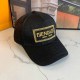Black Casual Street Letter Patchwork Hat