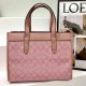 Pink Casual Street Letter Geometric Patchwork Zipper Bags