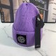 Purple Casual Simplicity Letter Patchwork Hat