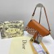 Brown Casual Street Letter Geometric Patchwork Asymmetrical Bags