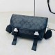 Black Casual Street Geometric Patchwork Bags