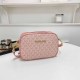 Pink Casual Street Letter Zipper Bags