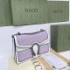 Purple Casual Simplicity Geometric Patchwork Chains Bags