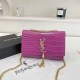 Rose Purple Casual Simplicity Letter Chains Bags