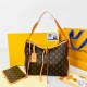 Coffee Street Vintage Letter Patchwork Bags