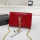 Red Casual Simplicity Letter Chains Bags