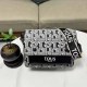 Black Casual Street Letter Patchwork Bags