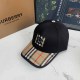 Black Casual Street Letter Embroidered Patchwork Hat