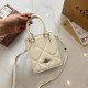 White Daily Simplicity Letter Patchwork Bags